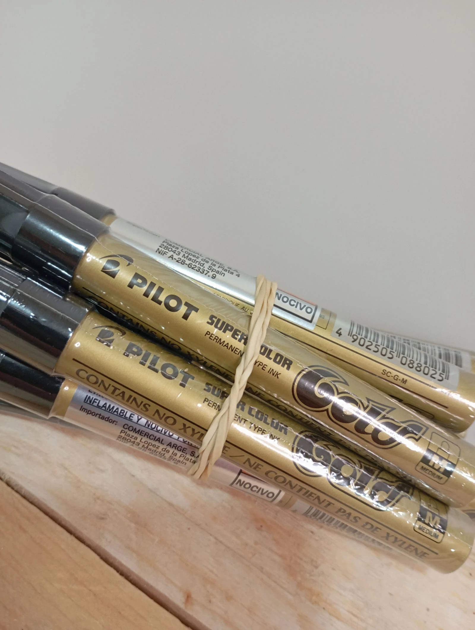 Rotuladores Pilot Gold M. Pack de 8
 – photo 2